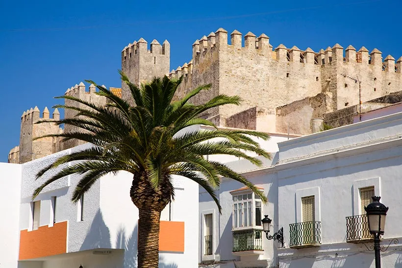 El castillo de Guzmán el Bueno en Tarifa